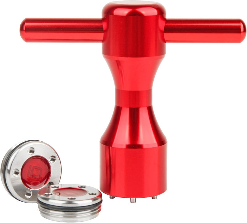 FoFoFo Golf Putter Weights Compatible with Scotty Cameron 2pcs Red 5g/10g/15g/20g/25g/30g/35g/40g/45g with Wrench Kit Set Compatible with Titleist Scotty Cameron Putter Newport - Image 1